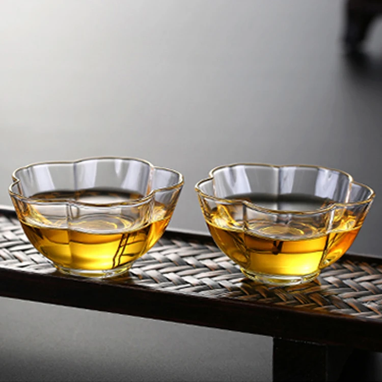 Factory direct sale chinese special gold rim kung fu tea tasting cups with low price online