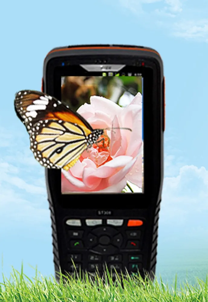 St308 1D / 2D сканер штрих-кода / RFID считыватель / Android PDA / 3 г / WIFI / Bluetooth / GPS
