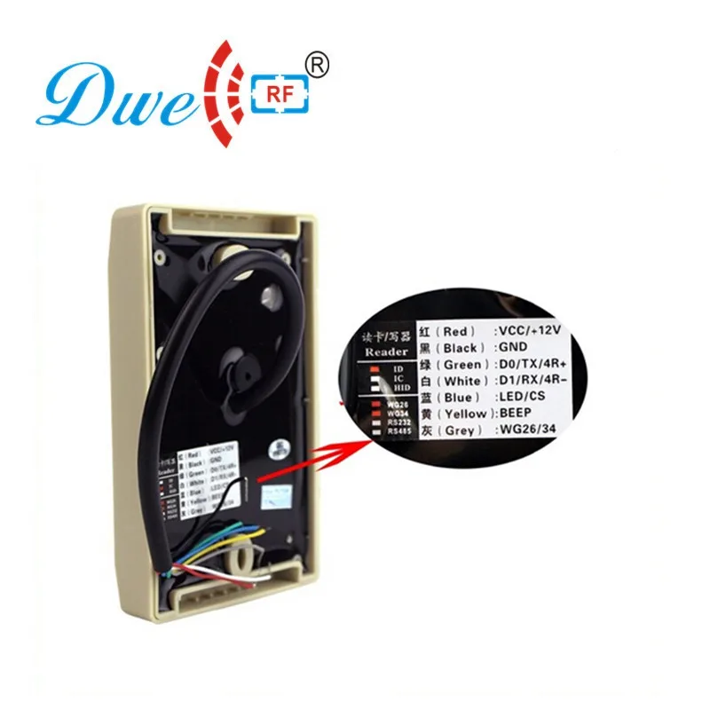 13.56mhz rfid reader rs485 interface with data upload automatically
