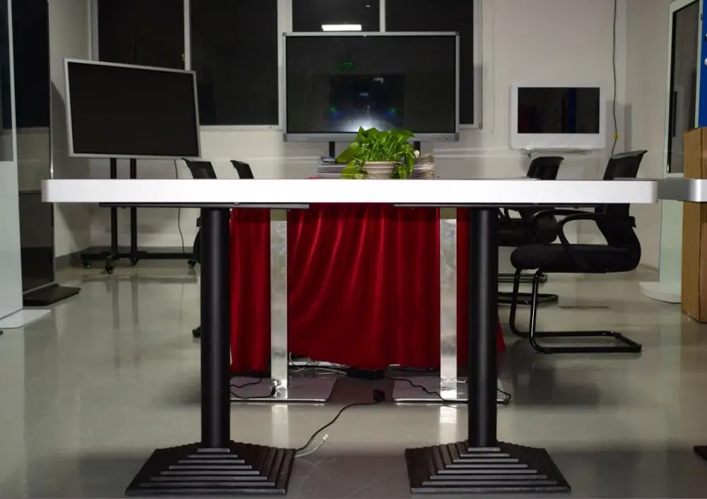 Coffee Table Double Touchscreen 1920*1080 HD Screen Network Touch Table