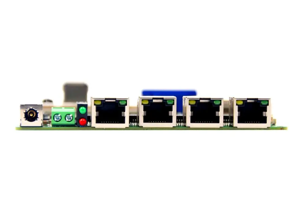 
4 ethernet ports motherboard J1900 pfsense network security mainboard 