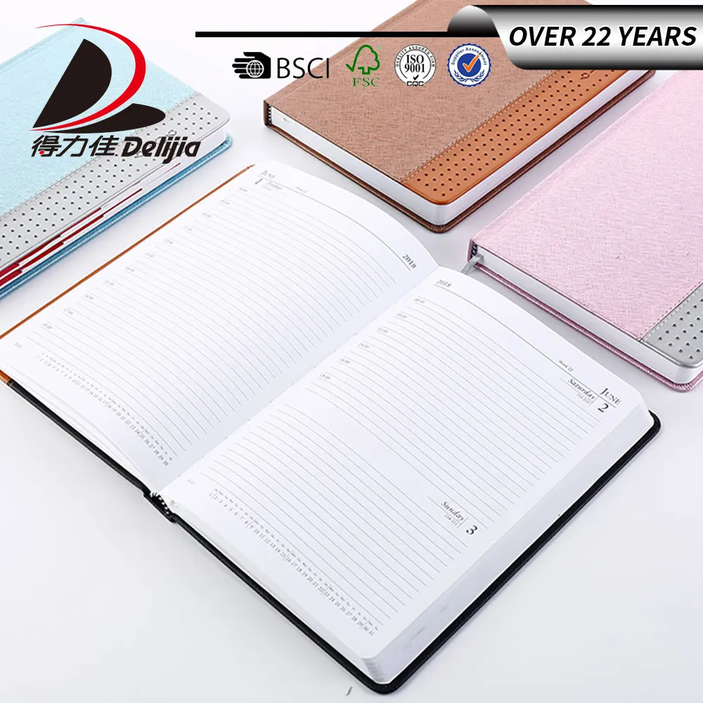 1805102 usa plain white paper pocket notebook with pen holder