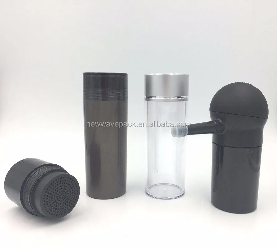 27.5g PS material powder shaker hair fiber bottle