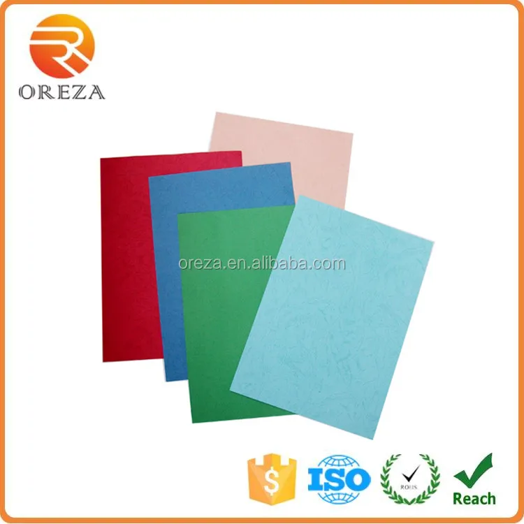 
Leather Grain Binding Cover Color Cardboard 