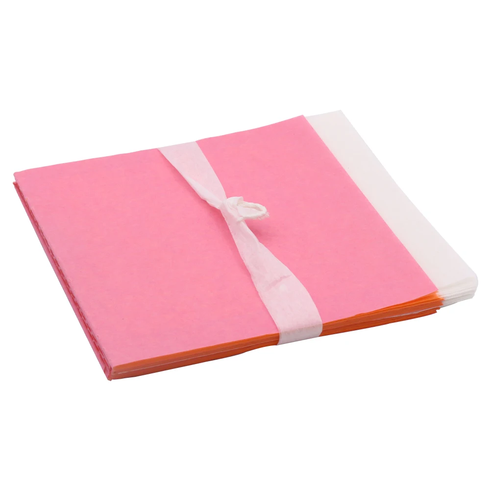 8 x 8 cm Genuine Edible 24K Transfer Gold Leaf Foil Booklet for Cake Baking Food Decoration Gold Paper