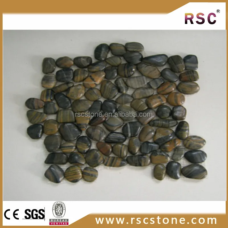 Strip stripe pebble stone making machine