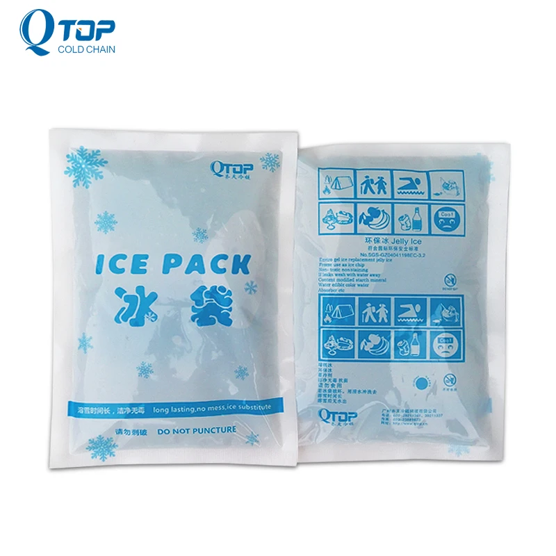 Medical blood transport Cooler biological ice pack 400g Emergency ice packs