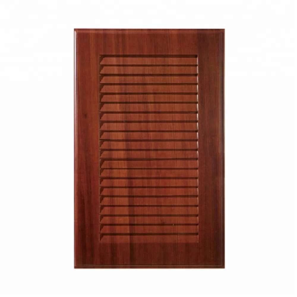 
MDF carved louvered kitchen cabinets doors and shutters 