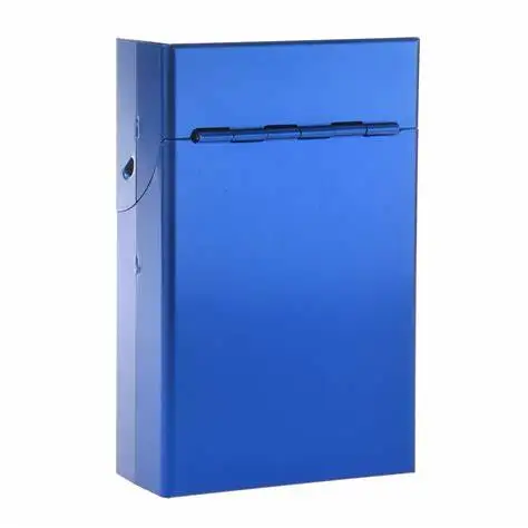 
China Lase logo colorful OEM Customized aluminum box metal cigarette case 