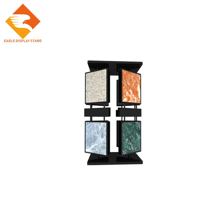 Promotion Sample Display Rack rotating display stand for tile