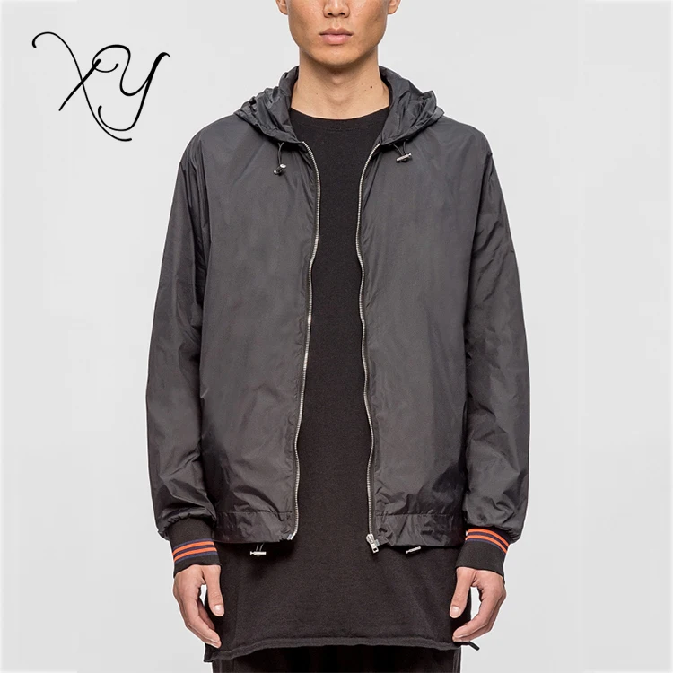 Cheap High Quality Men's Sneakers Windbreaker Hooded Jackets