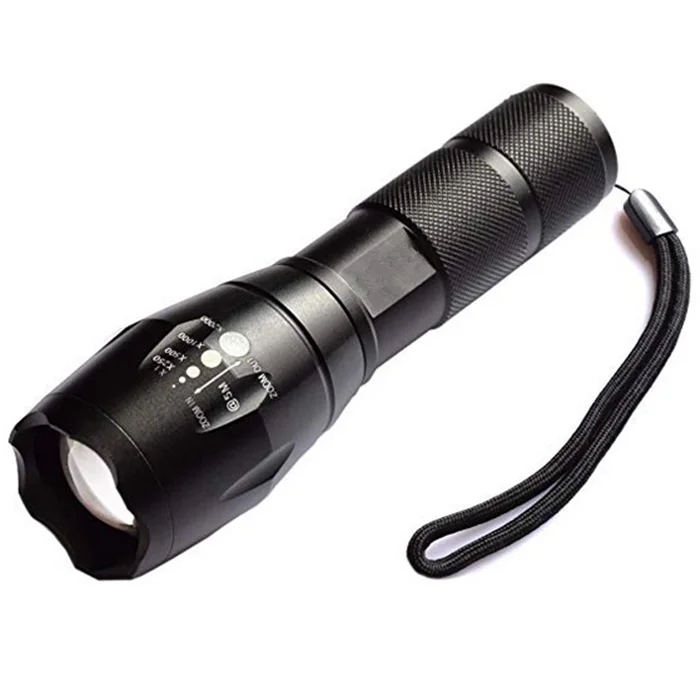 Powerful T6 LED Flashlight Super Bright Aluminum Alloy Portable Torch USB Rechargeable Outdoor Camping Tactical Flash Light