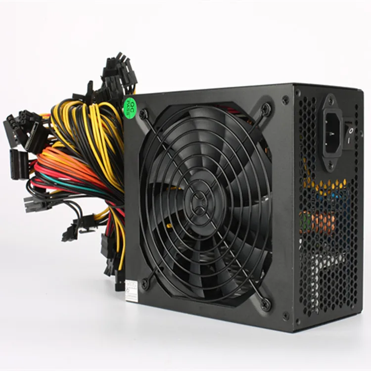  Блок питания ATX питание от qingsea 1600w блок горно-90 Плюс золото с 6GPU графических адаптеров для Eth Rig эфириума монета