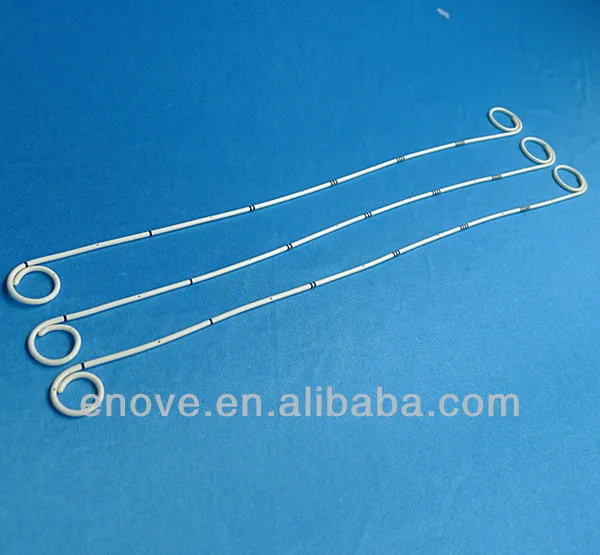 Disposable Urology Pig Tail Catheter with holes