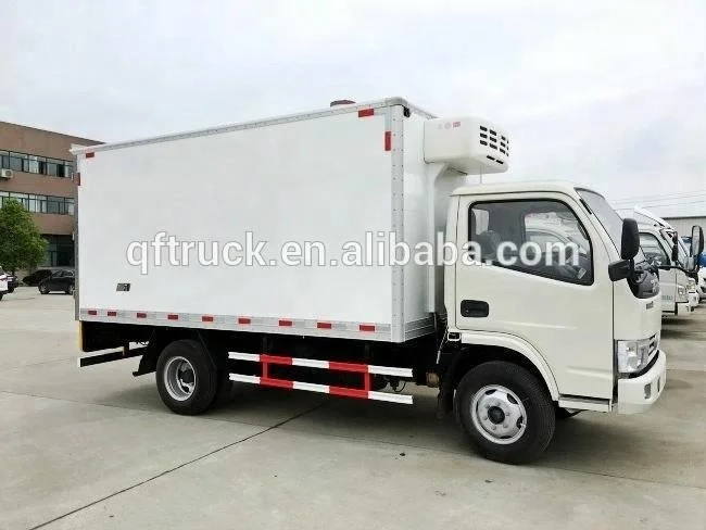 Dongfeng 4x2 mini small refrigerated vehicle New Condition refrigerator unit for truck