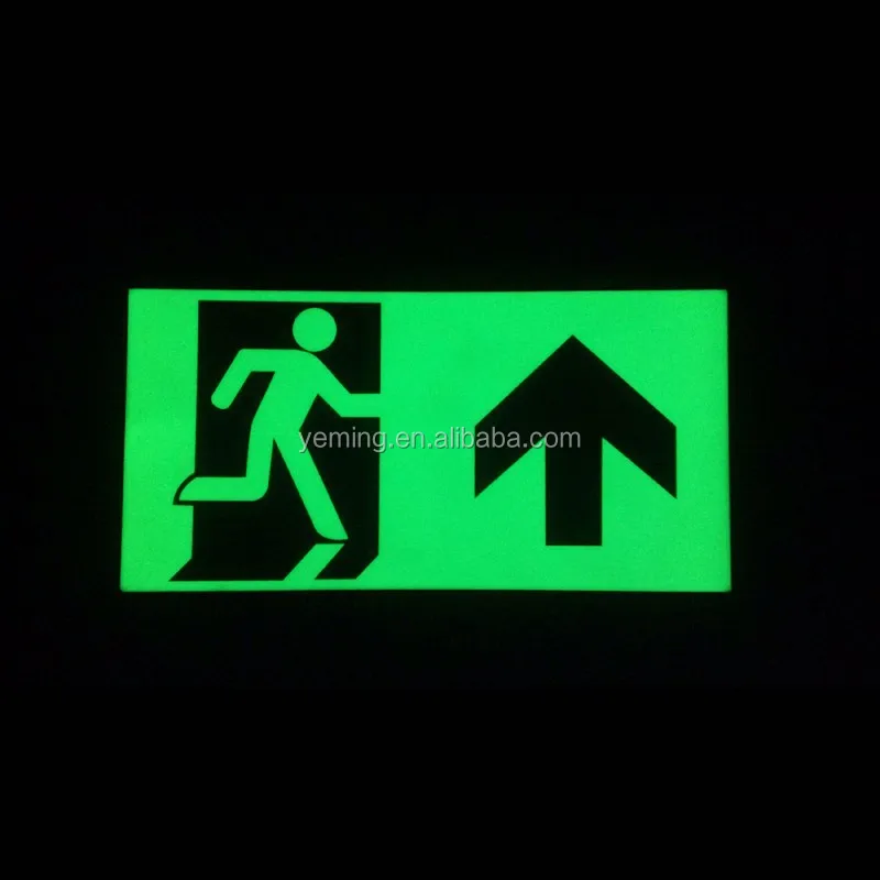 
 Фотолюминесцентный знак  