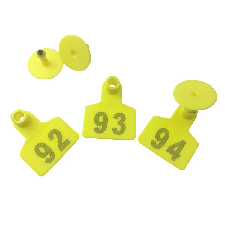 Livestock Tracking Management RFID UHF M4QT Chip Cow Ear Tag