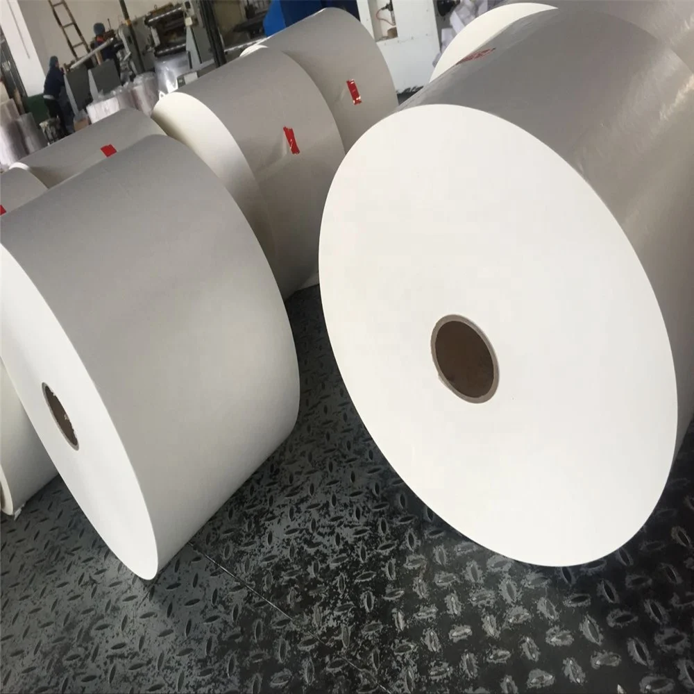 Customized Poly Coated Paper Roll For Sugar Sachet, PE Laminated Paper Roll