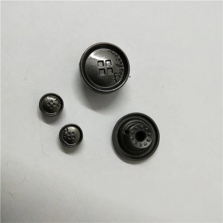 Button factory direct sales metal button snap button  jeans Shank rivet for garment coat shoes bags
