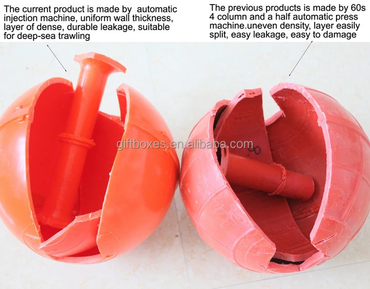 Рыболовные пластиковые шары по цене производителя, поплавки из АБС-пластика для Глубоководной Рыбалки