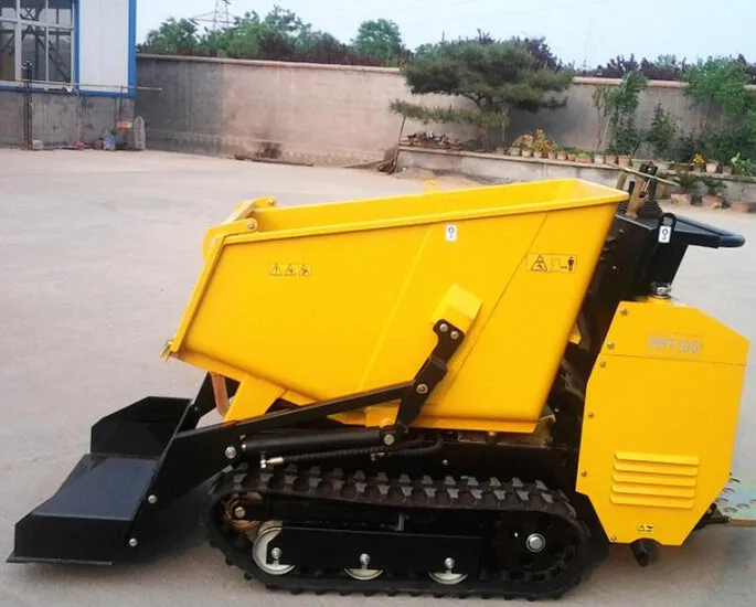  Передний гусеничный привод бетонная Багги Power Buggies для продажи мини-погрузчик бензиновый двигатель 5 км/ч