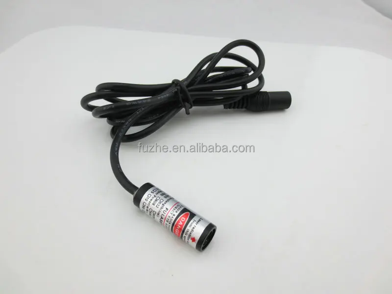 FU635C5-BD10 635nm <1mw red cross hair laser diode module lazer light lamp with fan angle 60 degree  size D10*30mm 3-5VDC