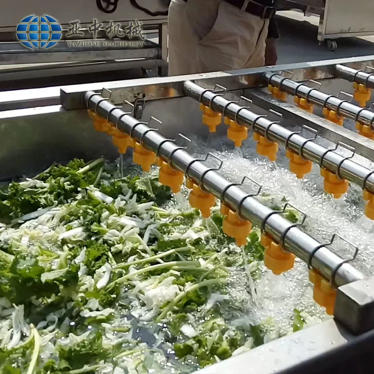  Yazhong новое состояние Автоматическая консервированная овощерезка kimchi стиральная производственная
