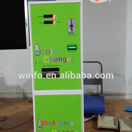 Coin selector bill acceptor vending machine