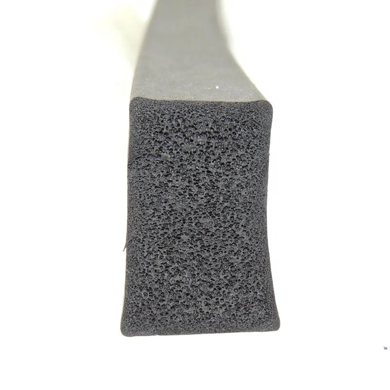 EPDM square foam rubber strip for doors