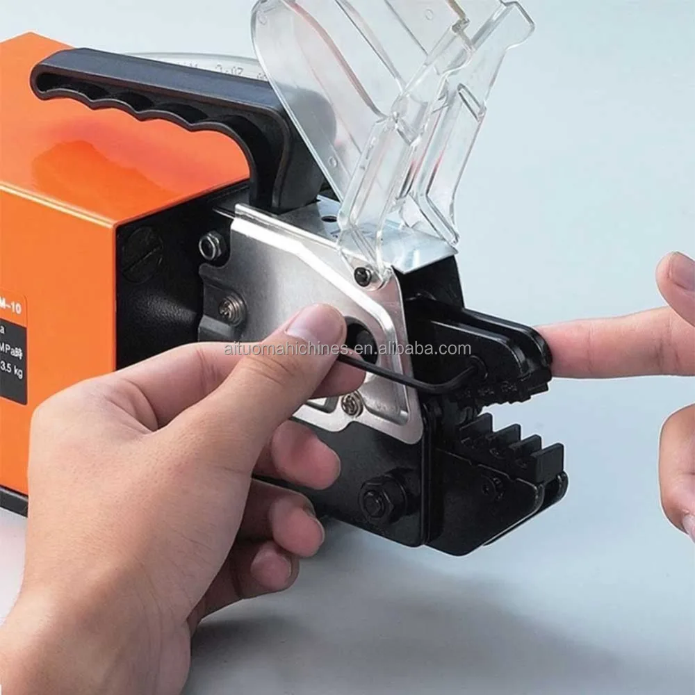 Pneumatic Powered Wire Mobile Terminal Crimping Machine Crimping Tools