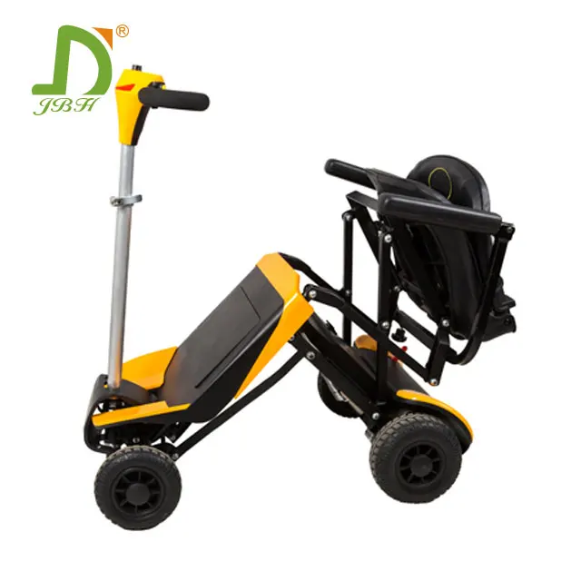 JBH 24V 180W 4 wheel 6km/h foldable electric mobility scooter for elders