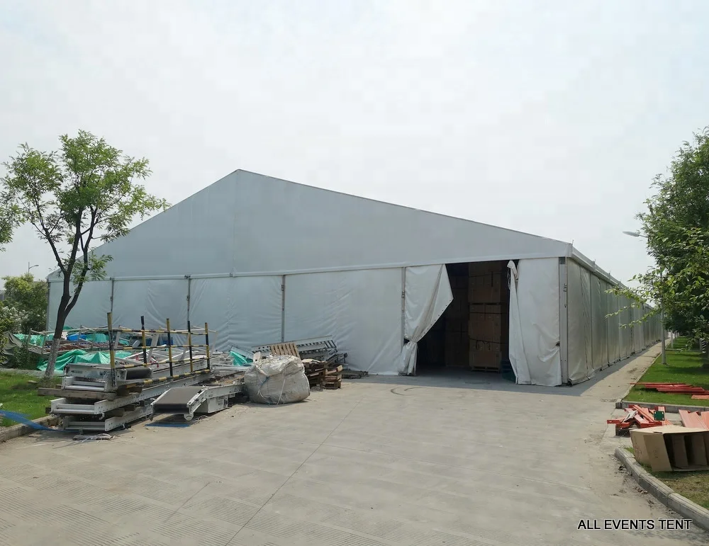 Large Aluminum Frame Industrial Tent For Outdoor Warehouse Storage