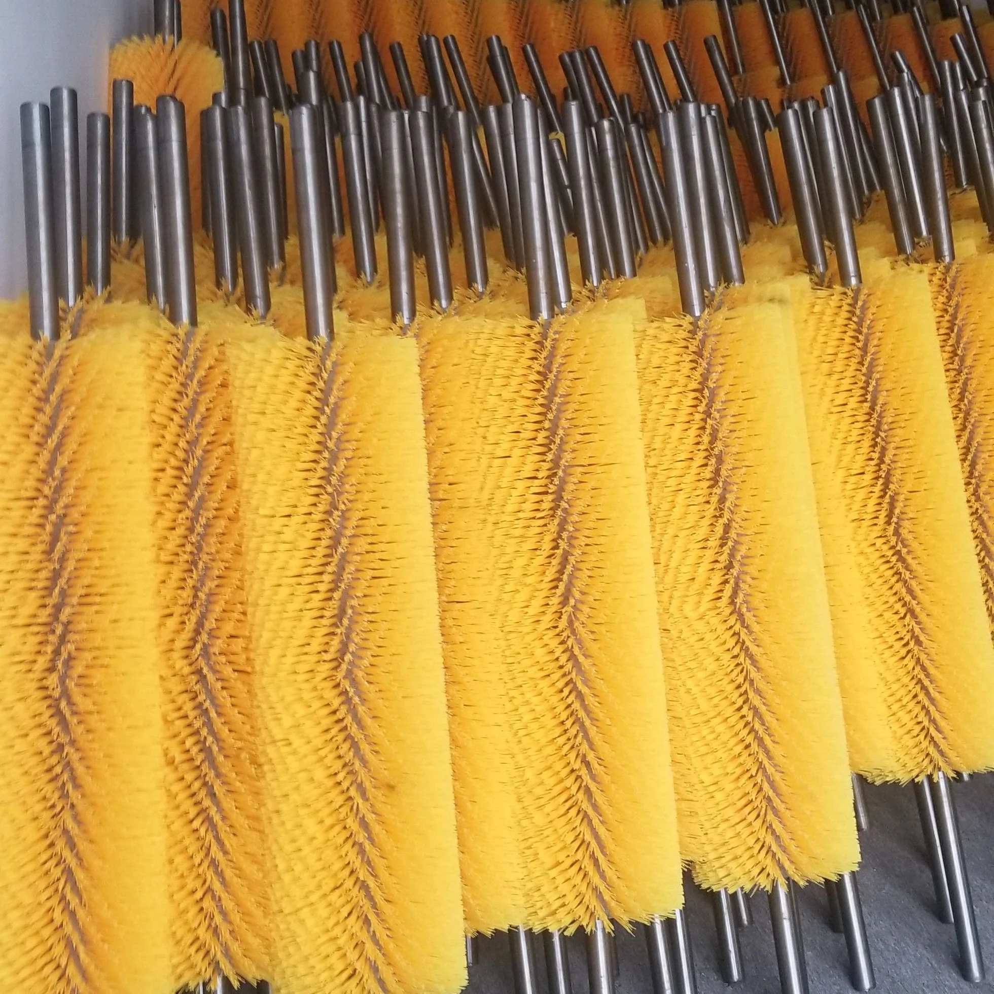 
newest design cylindrical roller brush fruit cleaning roller brush 