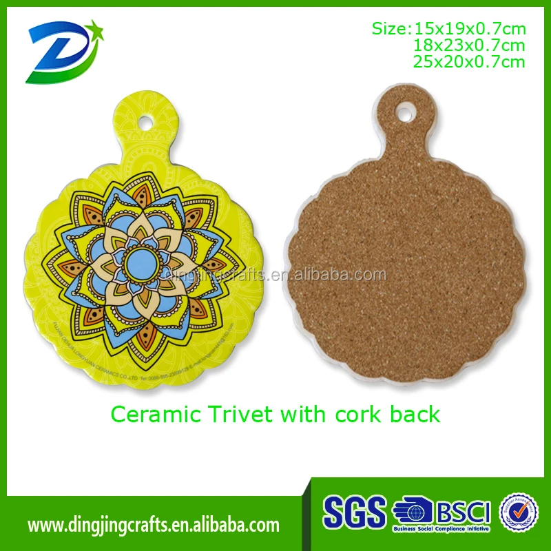 
Vantage Kitchen Trivet Holder Ceramic Tile Hot Plate for placing hot dishes on the dining table 