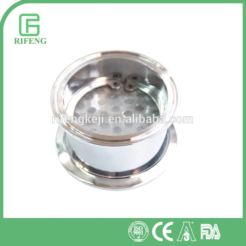 3A санитарно нержавеющей стали Tri Зажим Катушки с фильтр плиты и кольцо