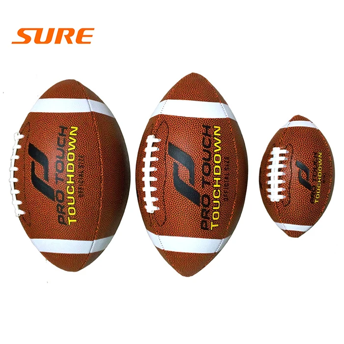 Кожаный Профессиональный регби Размер 9 Американский футбол с логотипом на заказ