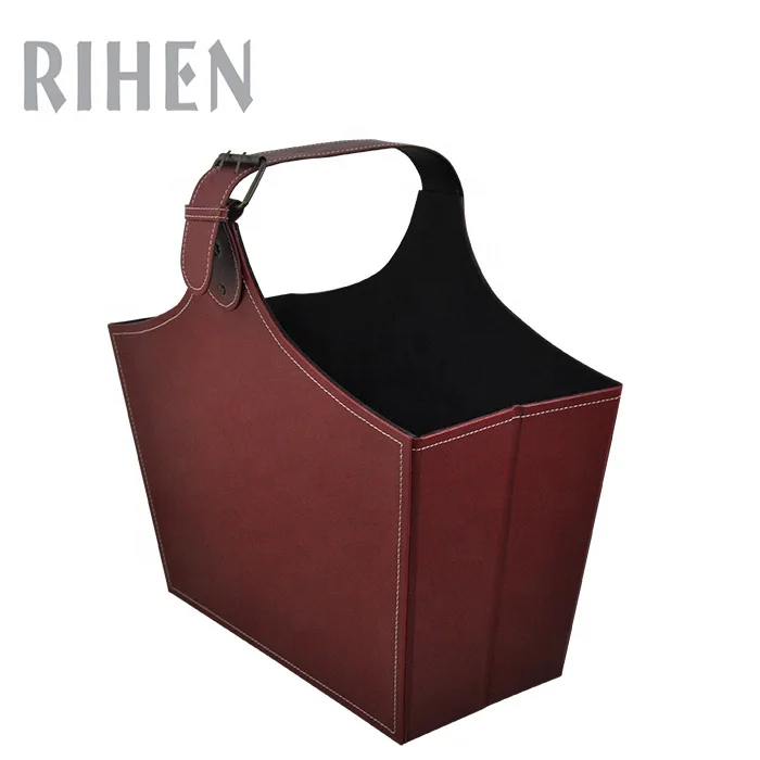 
Wholesale disposable picnic leather storage baskets 