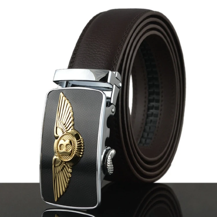 
Fashion buckles Ratchet Leather Belt 