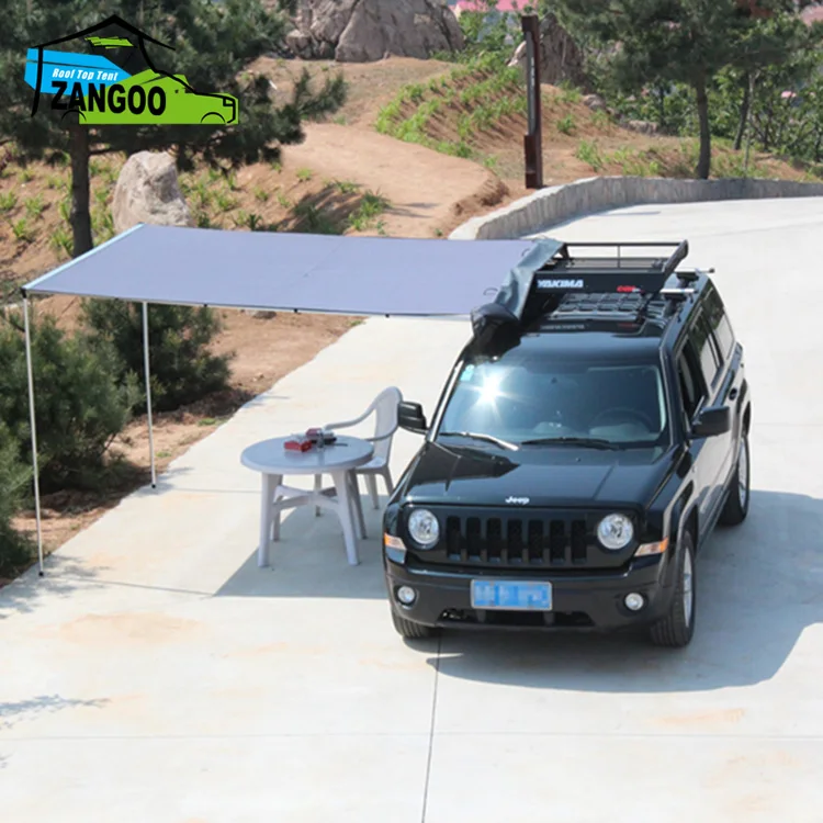 Portable Durable Car Side Awning For Beach Camping Patios Carport Waterproof UV Protection
