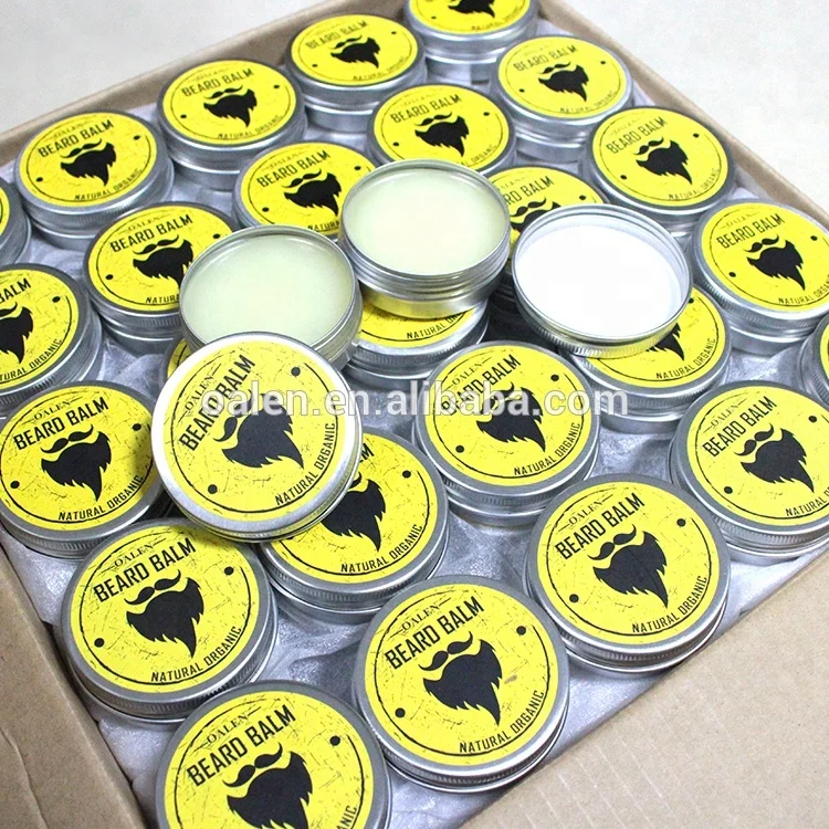 Private Label And Stock Supply Beard Wax Balm In Hair Styling Products