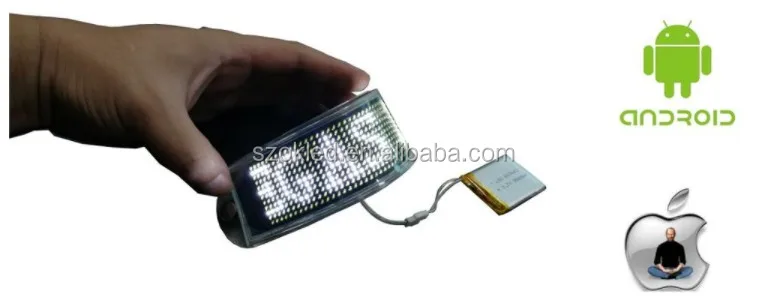 Communicable Head Wear LED Cap Led Display Cap