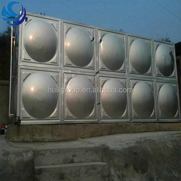 Stainless Steel Tank for Water SS 304 316 500 2000 5000 Gallon Liter Pressed Steel Sectional Water Tank Thailand
