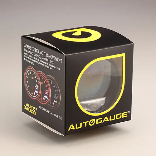 52mm Taiwan LCD Screen Auto Car Part Water Temperature Gauge with warning peak