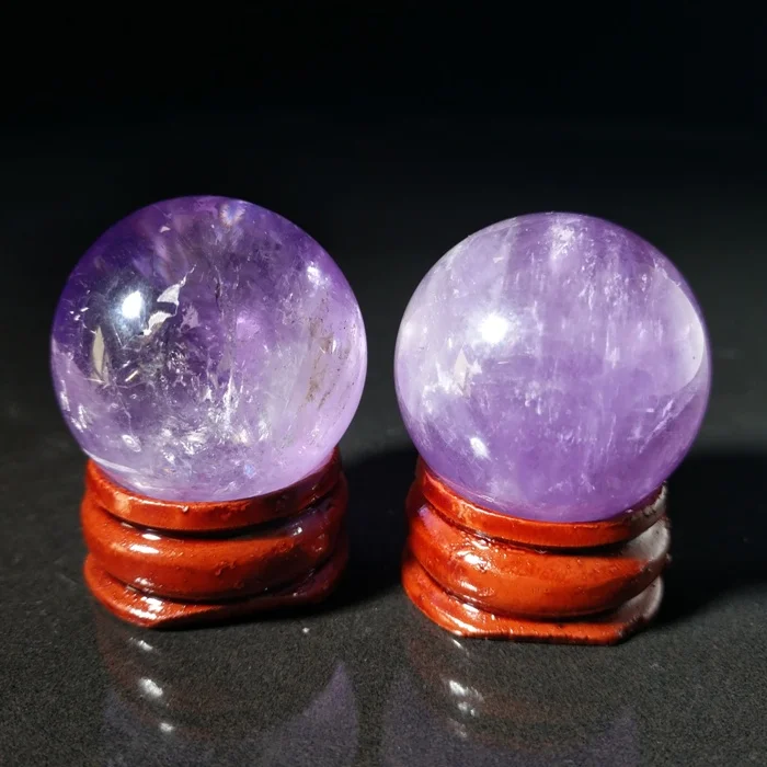Natural Beautiful Amethyst Sphere Quartz for Spirital Healing Crystal Balls for sale
