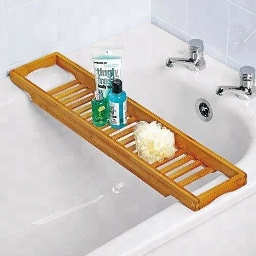 
Hot Sale Deep Cheap Slate Portable Camping Wooden Bamboo Shower Bathtub Tray 