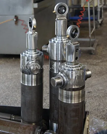 3-stage hydraulic jack dump truck hoist cylinders