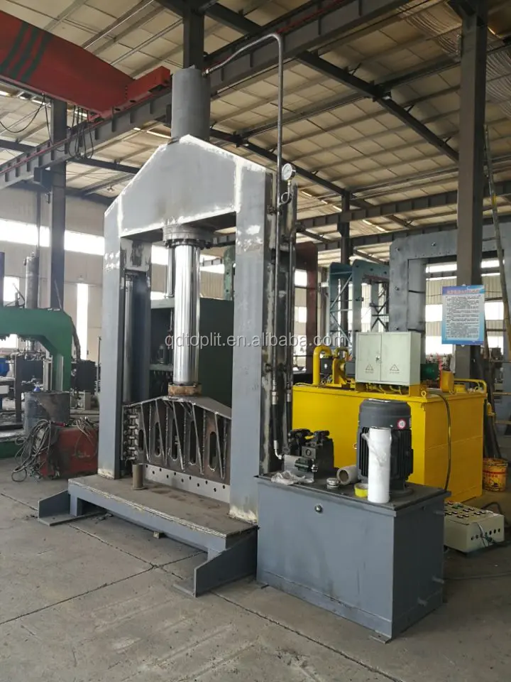 Customizable Heavy Size hydraulic pressure bale cutter /rubber cutting machine