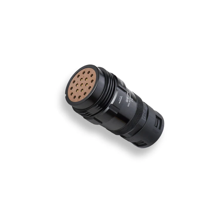 Weipu IP67 металлический резьбовой WL52 19 pin серии WL52K19ADI разъем для PG29 пластиковый шланг адаптер