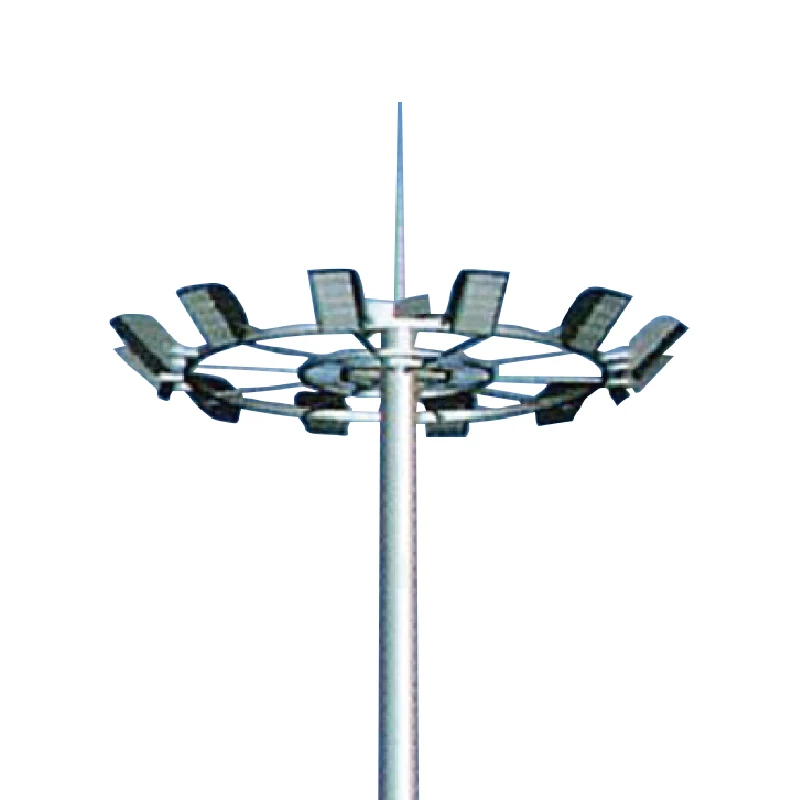 Hot selling 500w led light 30m high mast lighting pole
