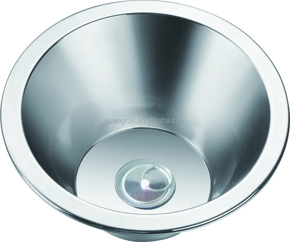 SS304 Round small Hand Wash Basin Kitchen Sink RV sink GR-578